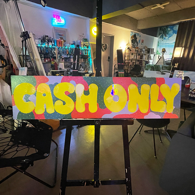 CASH ONLY original painting