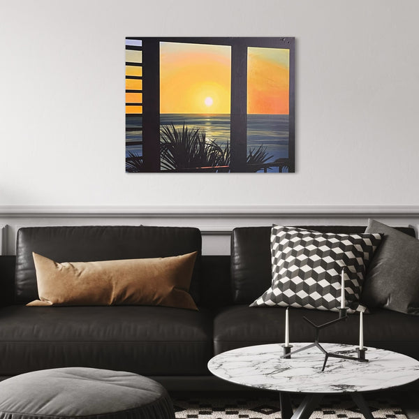 'Sunset' original painting