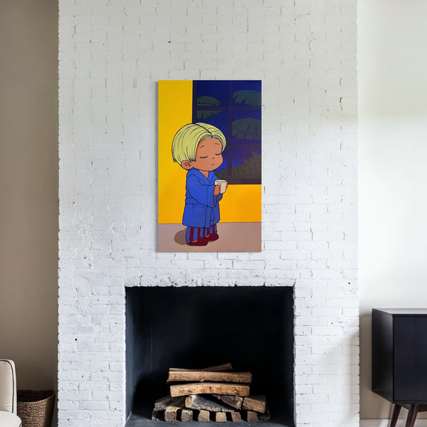 in a Good mood (Psalm 16:11) original painting