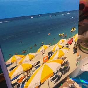 'Beach day' original painting