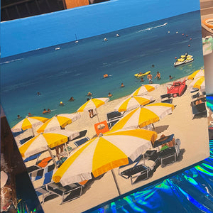 'Beach day' original painting