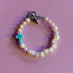 Blessed pearl bracelet
