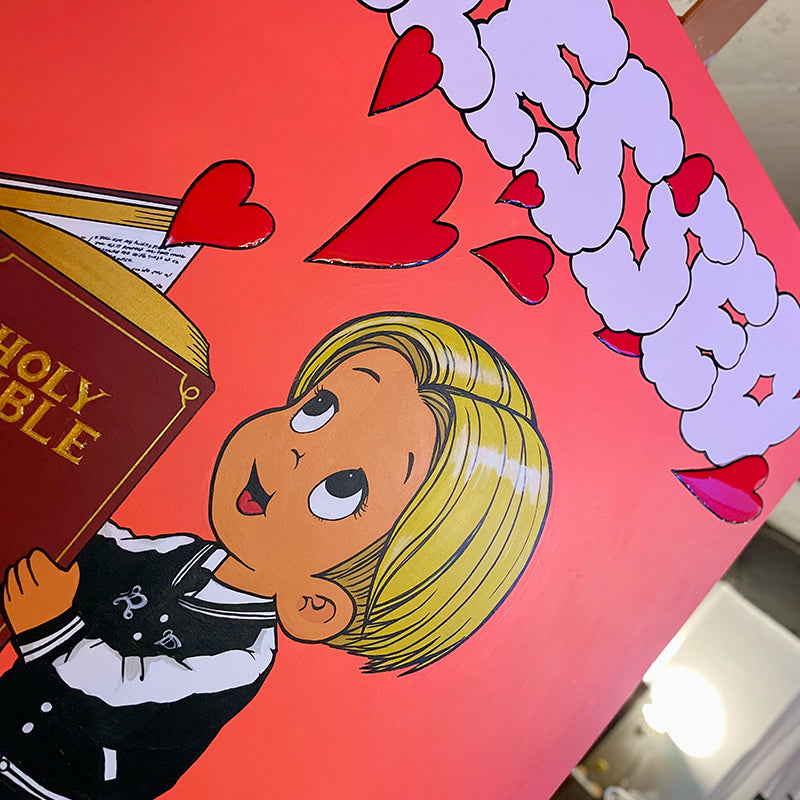 'Blessed' painting