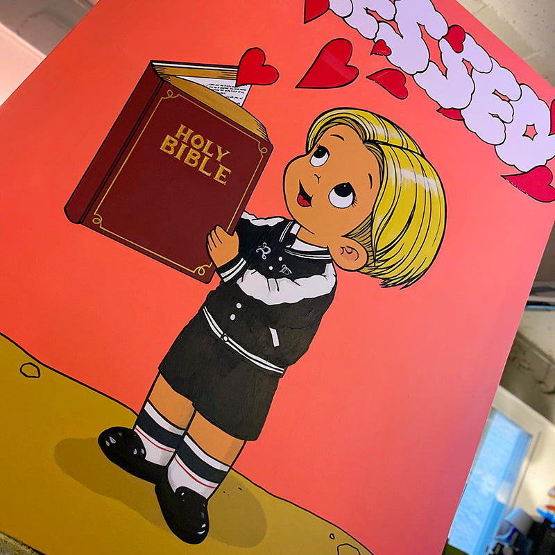 'Blessed' painting