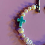 Blessed pearl bracelet