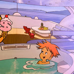'A boat day' original painting
