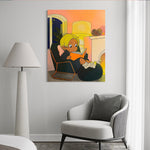 Cozy night (favorite time of the day) Original painting