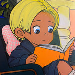 Cozy night (favorite time of the day) Original painting