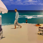 'Clear water beach' original painting