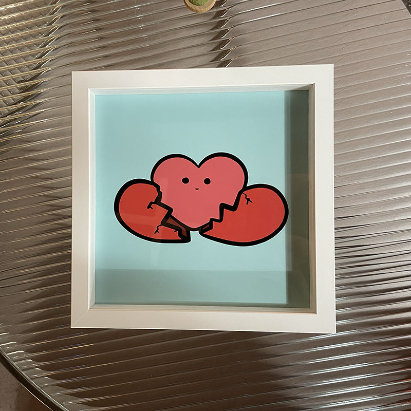 Hearty Heart Limited edition framed print