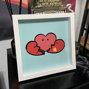 Hearty Heart Limited edition framed print