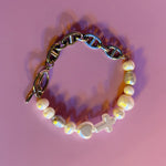 God is love' pearl bracelet