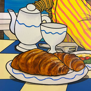 'Top of the morning to you' original painting