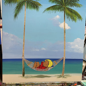 'Paradiso' (Peacefulness) painting