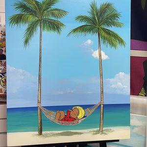'Paradiso' (Peacefulness) painting