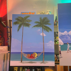 'Paradiso' (Peacefulness) painting