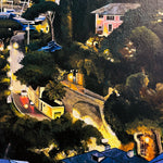 'Portofino night' original painting