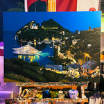 'Portofino night' original painting