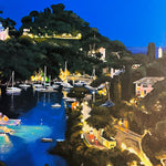 'Portofino night' original painting