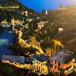 'Portofino night' original painting