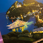 'Portofino night' original painting