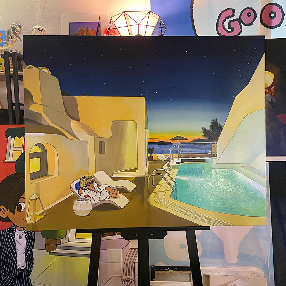 in a GOOD MOOD original painting