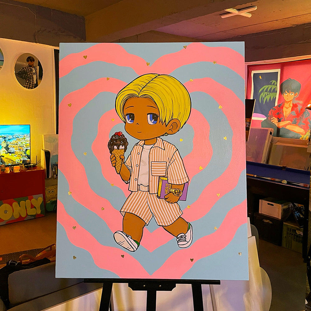 'Sunday(Sundae) blessings' painting