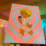'Sunday(Sundae) blessings' painting