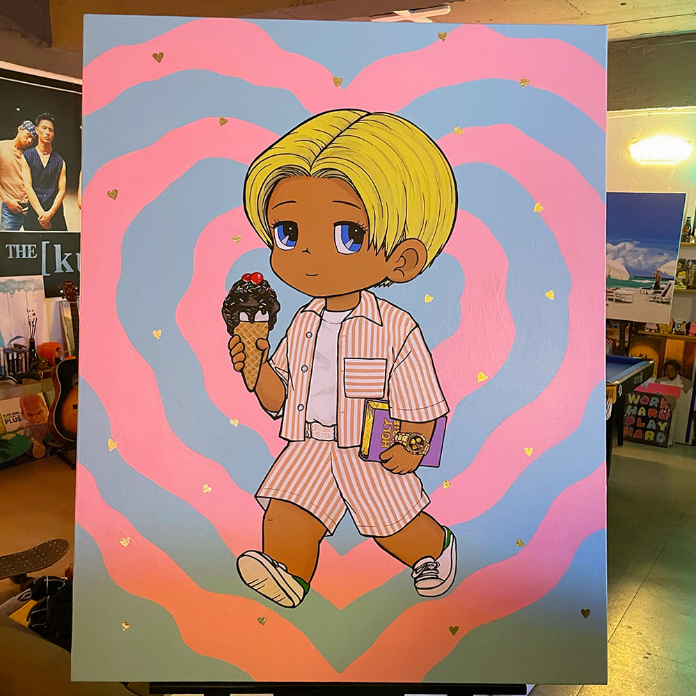 'Sunday(Sundae) blessings' painting