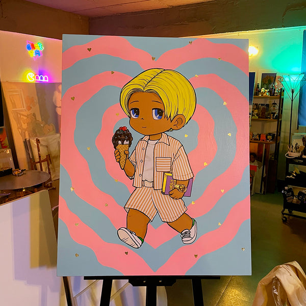 'Sunday(Sundae) blessings' painting