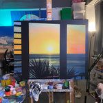 'Sunset' original painting