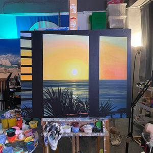 'Sunset' original painting