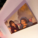 TWO ANGELS WITH HOODIES limited edition canvas [edition of 50]