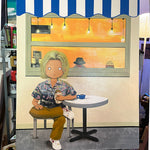 ORIGINAL PAINTING 'BREAKFAST CAFE'