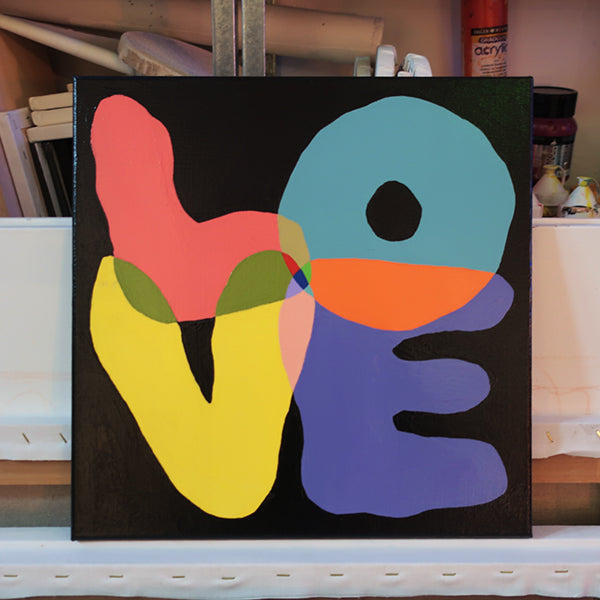 'LOVE' original painting